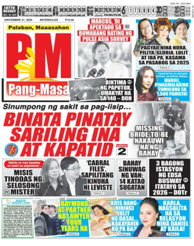 Cover of PM Pang-Masa