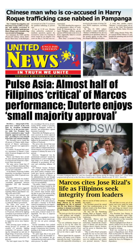 Cover of United News - English Edition