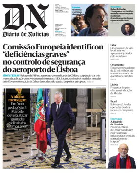 Cover of Diario de Noticias