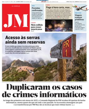 Cover of Jornal Madeira