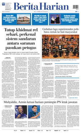 Cover of Berita Harian