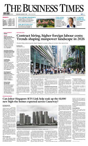 Cover of The Business Times