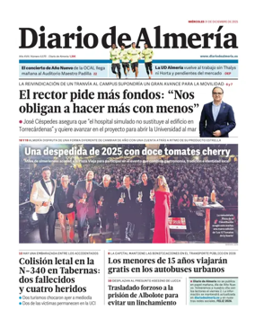 Cover of Diario de Almeria