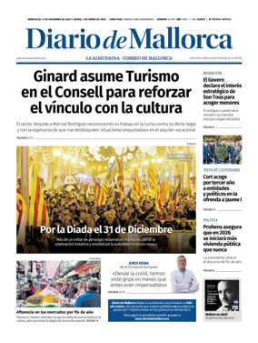 Cover of Diario de Mallorca