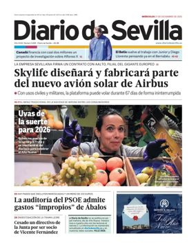 Cover of Diario de Sevilla