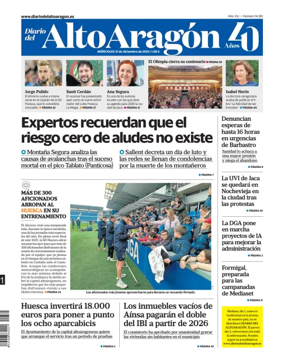 Cover of Diario del Alto Aragon