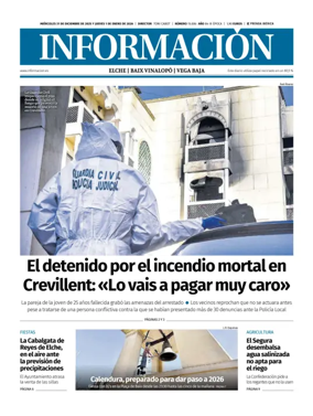 Cover of Diario Informacion (Elche y Vega Baja)