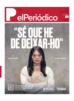 Cover of El Periódico de Catalunya (Català)