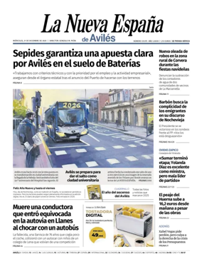 Cover of La Nueva Espana (Aviles)