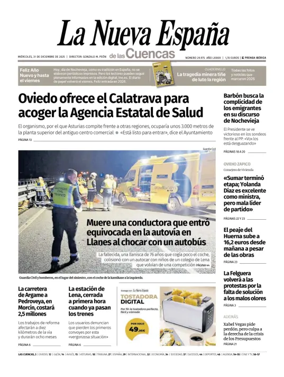 Cover of La Nueva Espana (Cuencas)