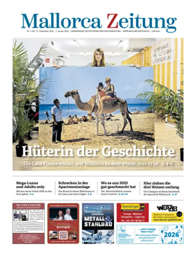 Cover of Mallorca Zeitung