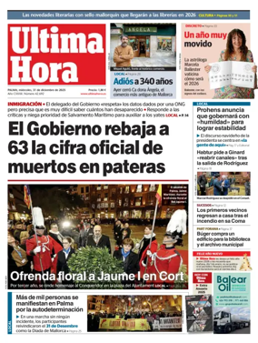 Cover of Ultima Hora