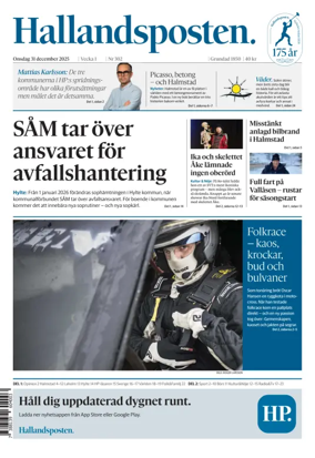 Cover of Hallandsposten