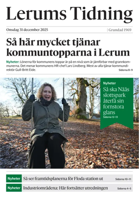 Cover of Lerums Tidning