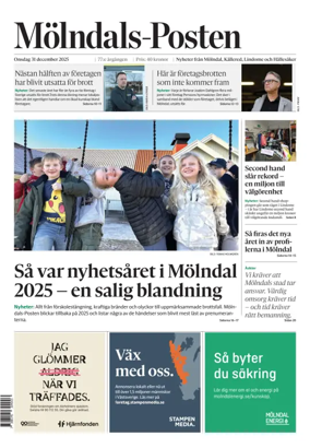 Cover of Molndals-Posten