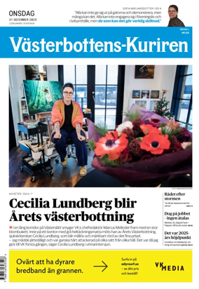 Cover of Vasterbottens-Kuriren