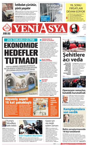 Cover of Yeni Asya
