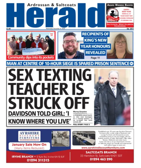 Cover of Ardrossan & Saltcoats Herald
