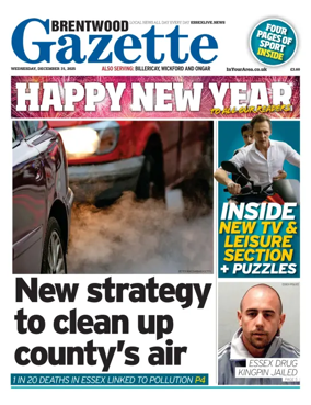 Cover of Brentwood Gazette