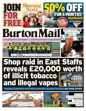 Cover of Burton Mail
