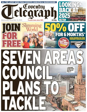 Cover of Coventry Telegraph