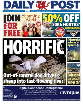 Cover of Daily Post (North Wales)
