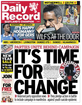 Cover of Daily Record