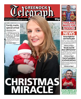 Cover of Greenock Telegraph