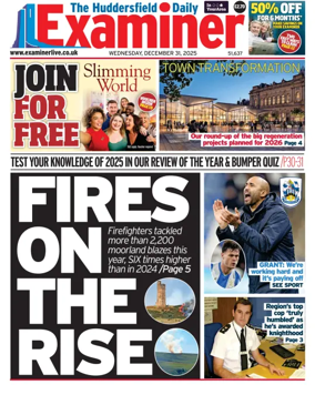 Cover of Huddersfield Daily Examiner