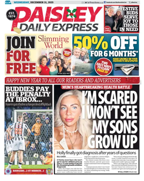 Cover of Paisley Daily Express