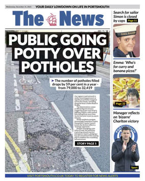 Cover of Portsmouth News