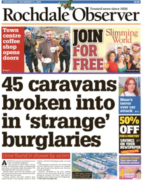 Cover of Rochdale Observer