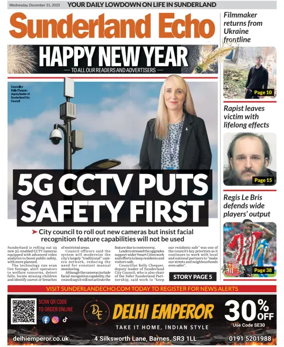 Cover of Sunderland Echo