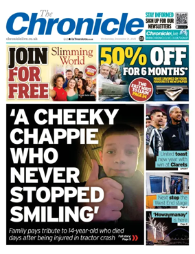 Cover of The Chronicle (South Tyneside and Durham)