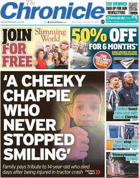 Cover of The Chronicle (UK)