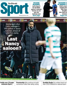 Cover of Herald Sport