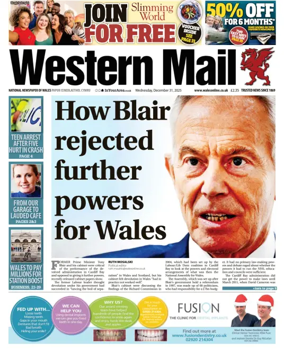 Cover of Western Mail
