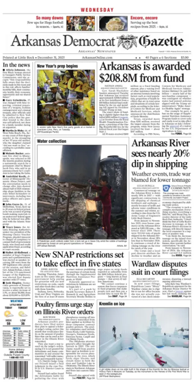 Cover of Arkansas Democrat-Gazette