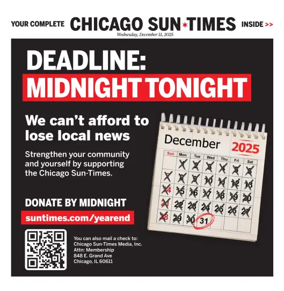 Cover of Chicago Sun-Times