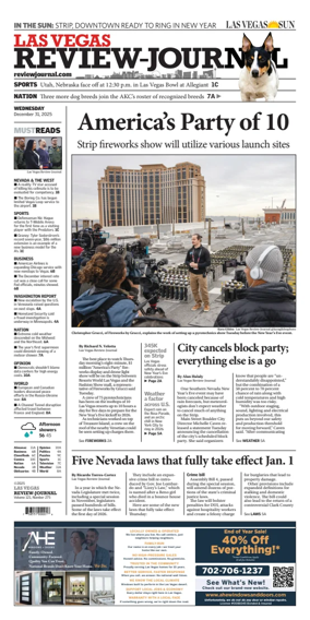 Cover of Las Vegas Review-Journal