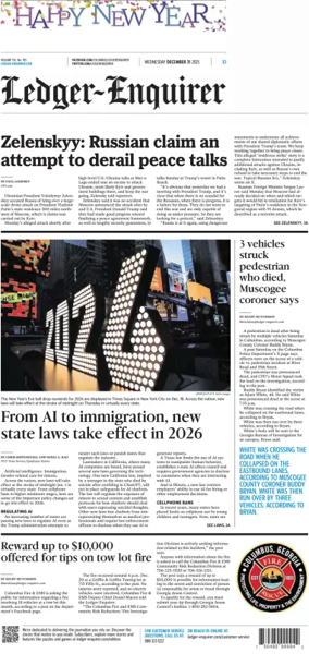 Cover of Ledger-Enquirer