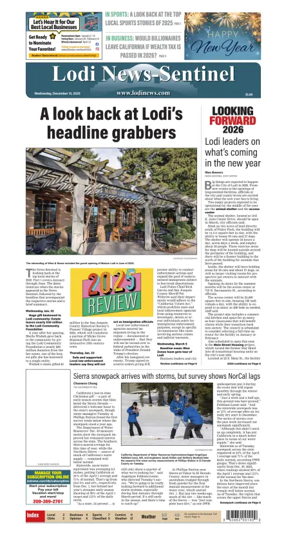 Cover of Lodi News-Sentinel