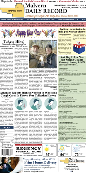 Cover of Malvern Daily Record