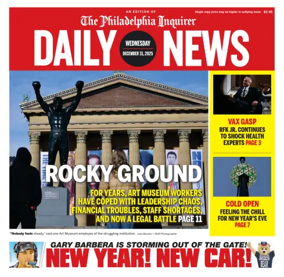 Cover of Philadelphia Daily News