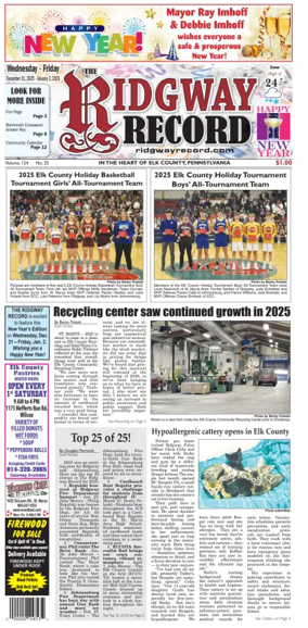 Cover of Ridgway Record