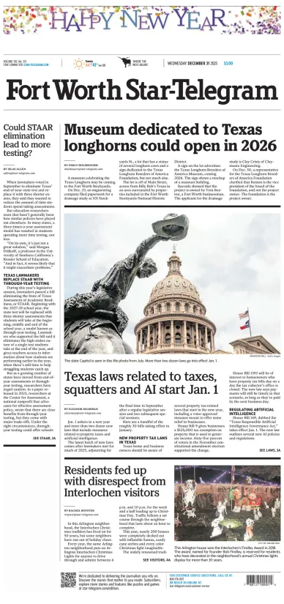 Cover of Star-Telegram