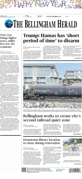 Cover of The Bellingham Herald