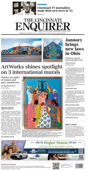 Cover of The Cincinnati Enquirer