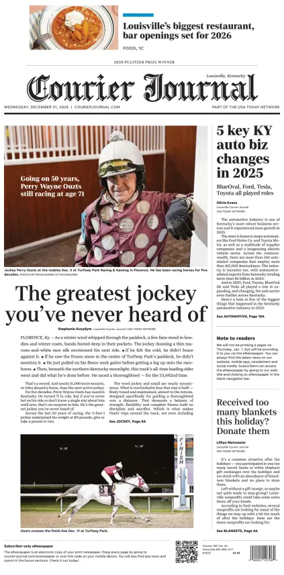 Cover of The Courier-Journal (Louisville)