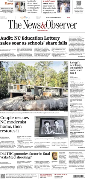 Cover of The News & Observer